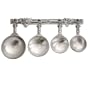 Tin Woodsman Pewter Measuring Cups & Display Strip Gift Set - Vineyard