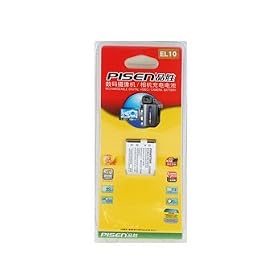 Pisen EL11 3.7V 650mAH Digital Video Camera Rechargeable Lithium Battery (White) + Worldwide free shiping