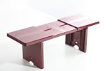 Portable Footrest Maroon