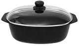 Look 14-1/2-Inch Covered Oval Roaster-Casserole