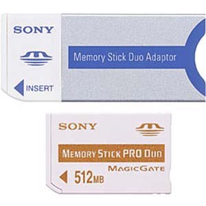Sony 512MB Memory Stick PRO Duo