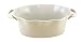 BIA Cordon Bleu Wavy 1-1/2-Quart Deep Oval Baker, White