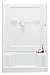Sterling 62031100-0 Advantage Shower Receptor Only Alcove 48" x 34" White