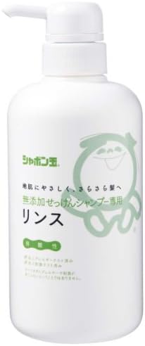 Shabondama | Conditioner | Additive-Free 520ml (Japan Import)