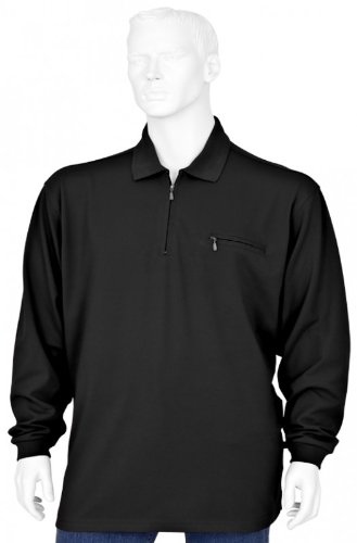 Poloshirt Herren Übergröße Langarmshirt Hajo 