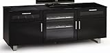 High Gloss Black TV Console by Coaster