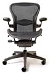 Aeron Chair - Highly Adjustable Graphite Frame - Carbon Classic (Medium) by Herman Miller