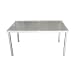 Produkt-Bild: Gartentisch Glastisch Aluminium 180x90cm - Silber