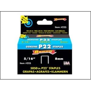 Arrow Fastener 225 Genuine P22 5 16-Inch Staples, 5,000-Pack by Arrow