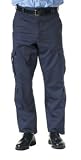 Navy Blue EMT Pants with Protective Teflon Coating, Large, Long