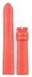 Watchband Genuine Lizard Orange 22mm