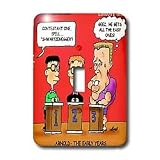 Londons Times Funny Panel Hollywood Cartoons - Arnold, The Early Years - Light Switch Covers - single toggle switch