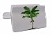 Indispensable dispenser wonderful toothpaste dispenser porcelain Palm Tree motif