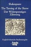 The Taming of the Shrew /Der Widerspenstigen Z�hmung