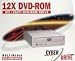 Electronics : Cyberdrive 12x Dvd-rom Internal Ide Cd Rom 5.25"