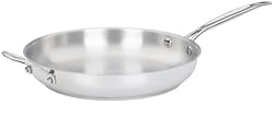 Cuisinart 722-30H Chef's Classic Stainless 12-Inch Open Skillet with Helper Handle