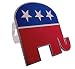 Trailer Hitch Cover - Republican - Trailer Hitch Cover
