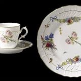 Richard Ginori Farfalle Fiorite Soup Plate 9