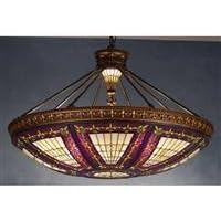 26 Inch W Fleur-De-Lis Inverted Pendant Ceiling Fixture by Meyda