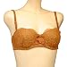  : Orlfa NEW $55 BROWN Strapless Lace Mesh Bra #0551 34B