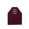 Good Food, Good Friends Apron - Maroon