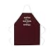 Kitchen & Housewares : Good Food, Good Friends Apron - Maroon