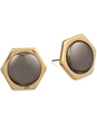 Kenneth Cole New York "Modern Status" Geometric Stud Earrings