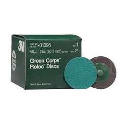 3M Roloc Discs 2" Grade 50 25 Pack