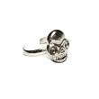Skull Sterling Silver Ear Cuff