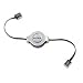 O Belkin O - Cat5e Rj45 Retractable Networking Cable, 3.6ft