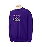 Custom embroidered large Princess & tiara design on sweatshirt