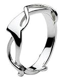 Kit Heath Modern Silver Ring