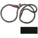 Pet Supplies : British Style Slip Lead - 1/2 in. x 6' - Black