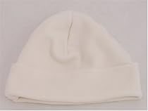 Classic Organic Baby Hat - White