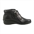 Women's Jessica Boot in Black Color: Brown Croc, Size: 7