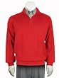St. Croix Tall Men's 1/4 Zip Cotton Sweater