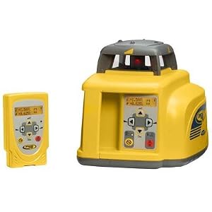 Trimble Spectra GL522 Dual Slope Grade Laser with HL750 Digital Readout Receiver and... by 