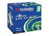 Electronics : Verbatim DataLifePlus - 10 x DVD-RW - 4.7 GB 4x - jewel case - storage media