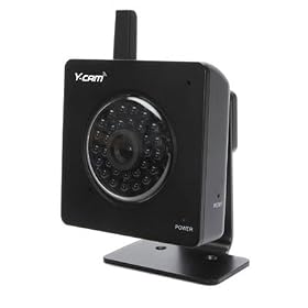 Y-Cam Infrared Nightvision IP Camera Black