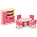 Pintoy Dolls House Wooden Accessory set - Dining Room
