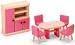Toys : Pintoy Dolls House Wooden Accessory set - Dining Room