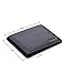 Kinzd Mens Extra Capacity Leather Trifold RFID Wallet Hybrid Bifold Flipout ID