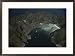 Boats approach a beach in a protected cove on Phi Phi Island Subject Framed Art Poster Print by Jodi Cobb, 29x21