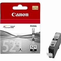 Canon Original CLI-521 Black Ink Cartridge