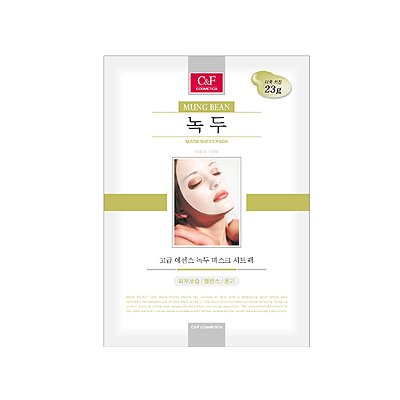 C & F Cosmetics Essence Mung Bean Mask Sheet Pack 23g