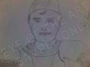 My Eminem Sketch, Painting by Faraz Khan, Original