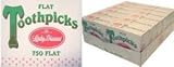 750 ct. FLAT TOOTHPICKS