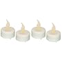 Battery Operated Tea Light Candles 4/Pk
