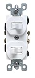 LEVITON COMBINATION SINGLE POLE TOGGLE SWITCH