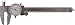 SE 6" Dial Caliper SAE Only in Plastic Box